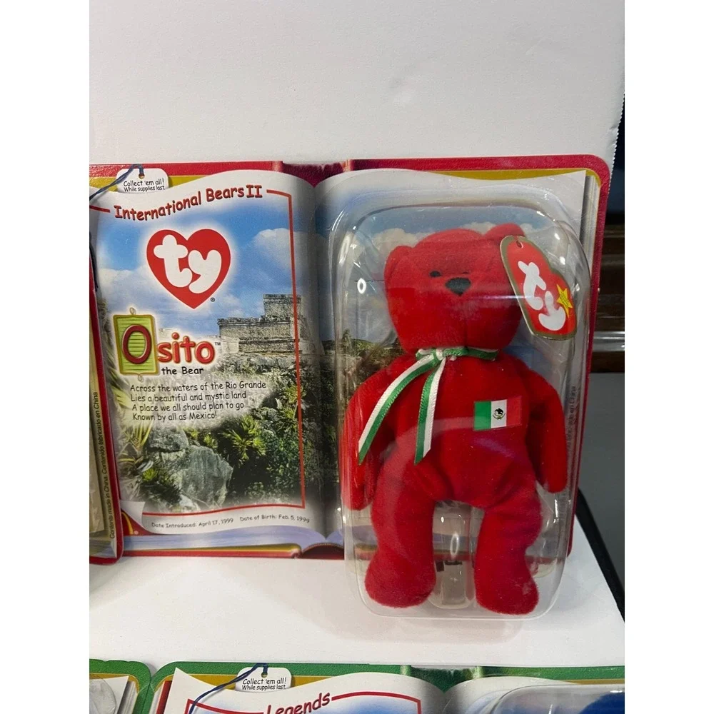 2000 TY Teenie Beanie Babies International McDonalds Toys Complete Set of 11‎